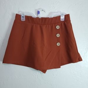 Fashion Nova Copper Skort